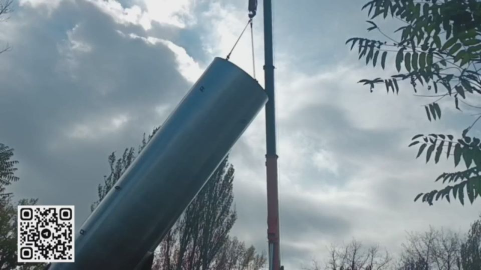 Владислав Ключаров: В жилмассиве Крупской начат монтаж водонапорной башни