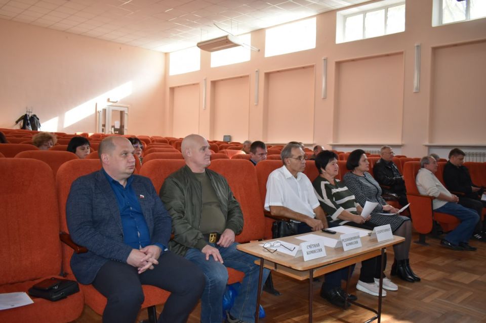 Игорь Лызов: Принял участие в 57-м заседании Амвросиевского муниципального совета ДНР Первого созыва