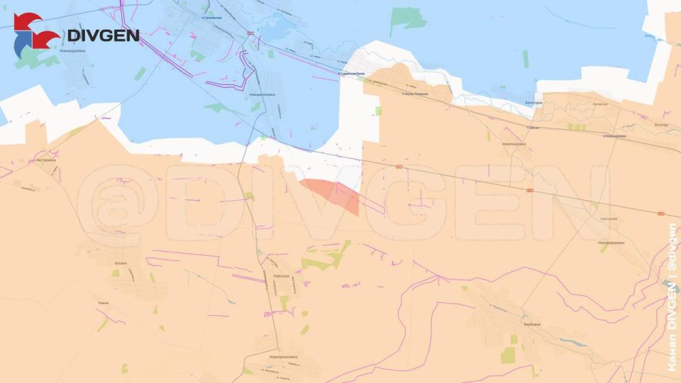 Об изменениях на карте боевых действий за прошедшие сутки докладывает канал «DivGen»: