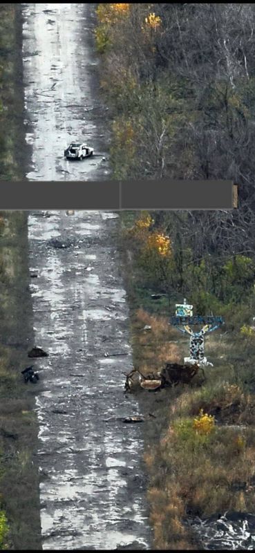 Стелла «Дружба» по дороге в Покровск