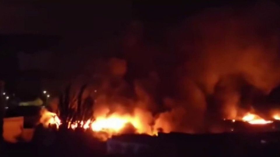 В промышленных районах Киева прогремели взрывы