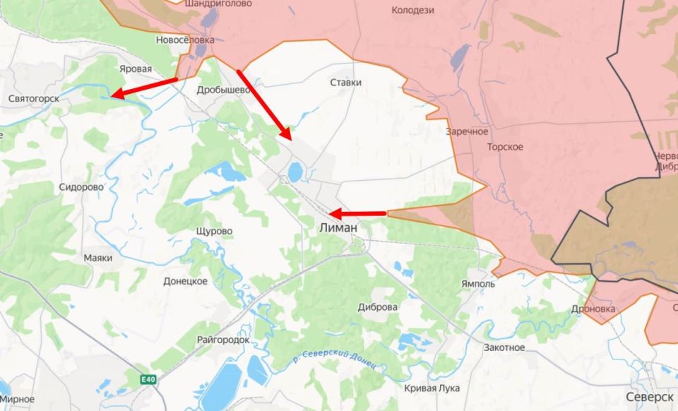 Краснолиманское направление: российские силы продолжают наступление и закрепляются на новых рубежах