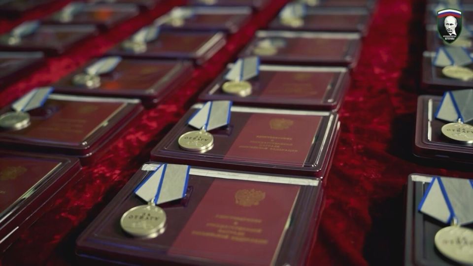 Личный состав бригады «Ветераны» награждён государственными наградами