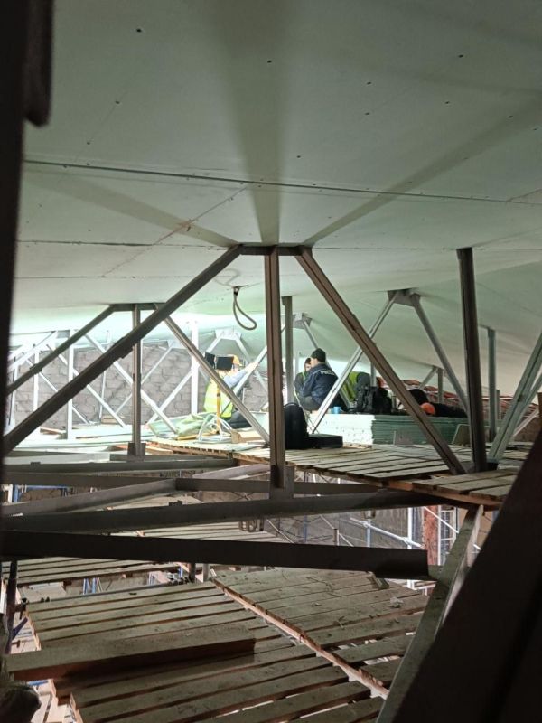 Подрядчики Нижегородской области монтируют сети водоснабжения в филиале КУПНО в Харцызске