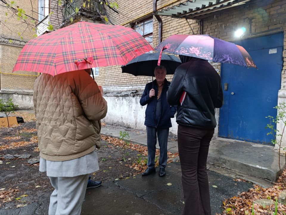 Сергей Литвинов: Встреча с жителями Ждановки