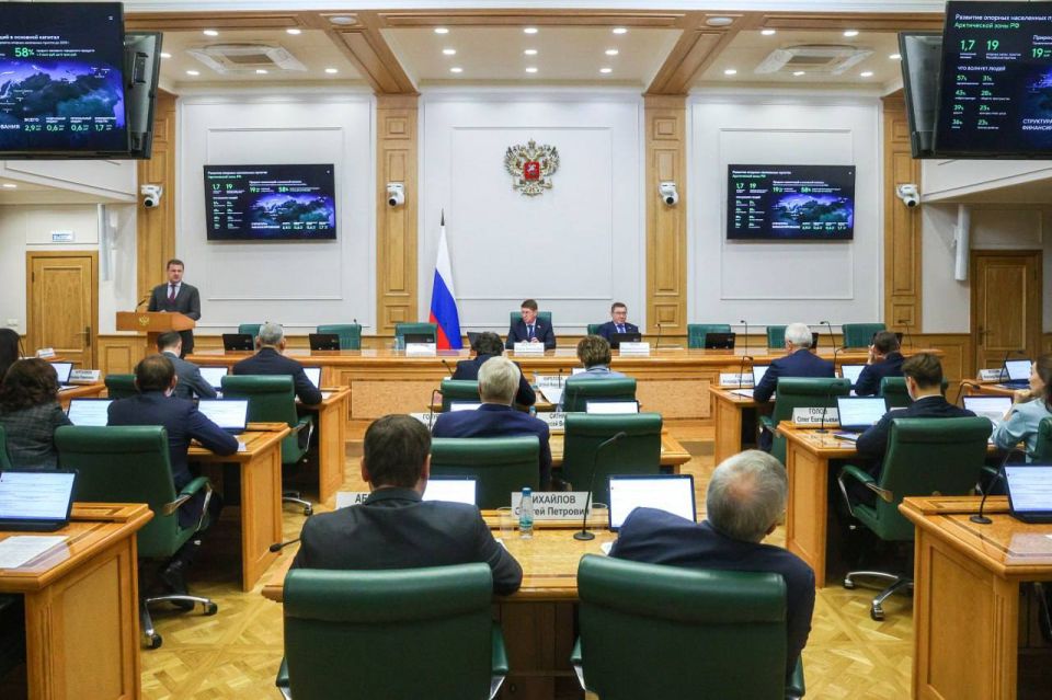 Александр Волошин: #работа_в_СФ. В Совете Федерации состоялось расширенное заседание Комитета по федеративному устройству, региональной политике, местному самоуправлению и делам Севера под председательством Андрея...