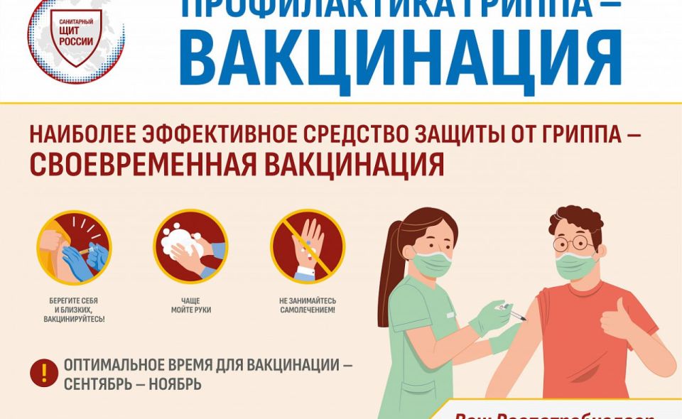Профилактика гриппа и кампания по вакцинации
