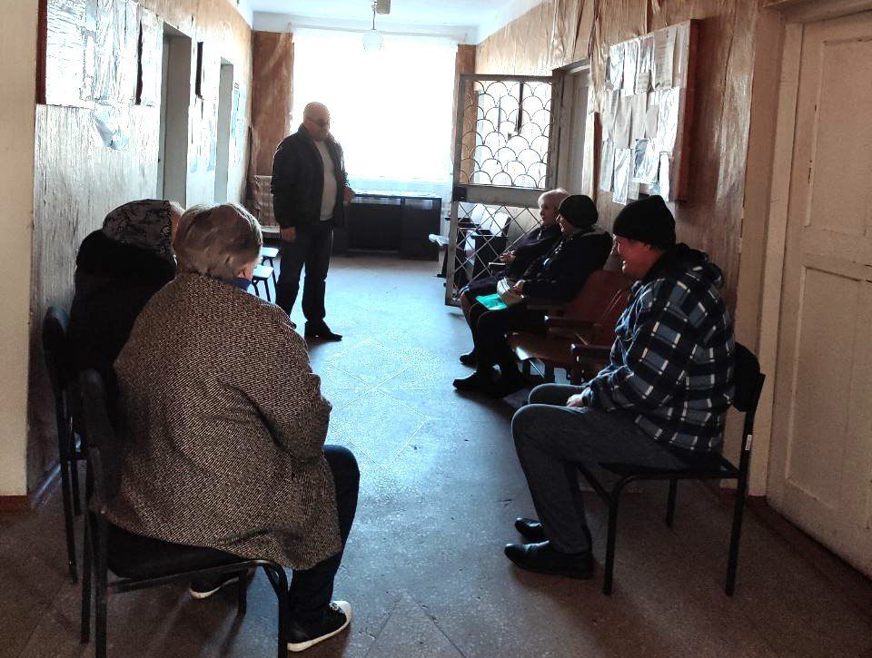 В с. Алексеевское состоялась встреча с жителями