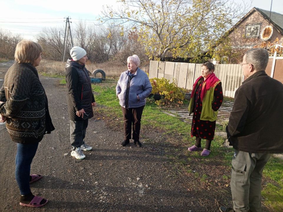 Встреча с жителями. 28 октября в Шахтерском округе состоялась встреча председателя Общественного совета Галины Бугрий с жителями улицы Брестская