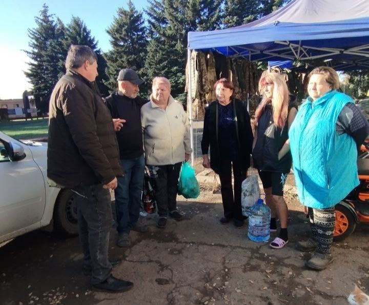 Начальник Белояровского территориально отдела Анатолий Курнышов провёл встречу с жителями с. Карпово-Надеждинка