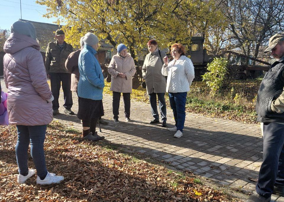 Начальник Кутейниковского территориального отдела Светлана Токарева встретилась с жителями пгт Войковский