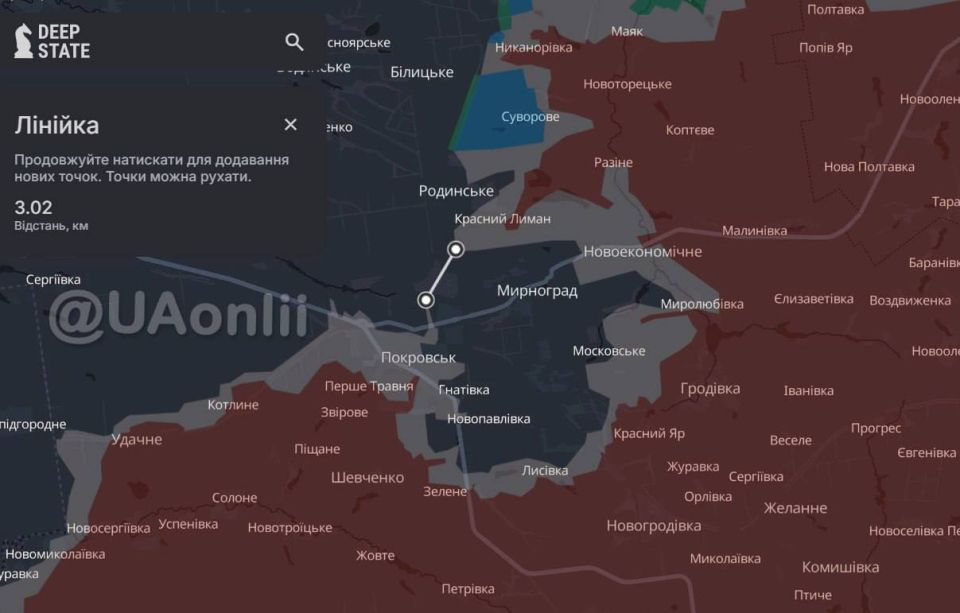 «Осталось 3 км до закрытия котла в Покровской агломерации. Раз ВСУ не смогли этому противостоять, надо брать на себя ответственность и смелость, принимать непопулярные решения. У нас нет ничего дороже людей. Военных нужно...