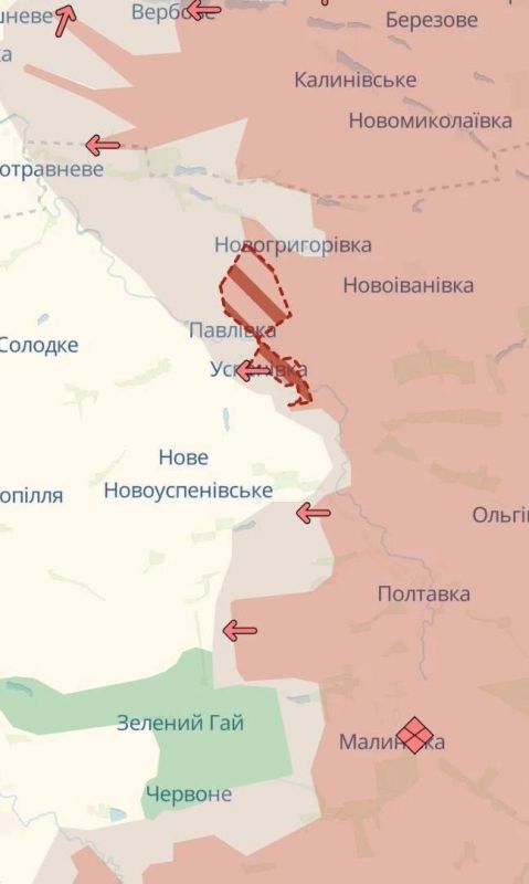 «Российские войска вновь продвинулись южнее Покровска, при этом «серая зона» заметно расширилась на север, северо-запад и в южном «кармане» от города