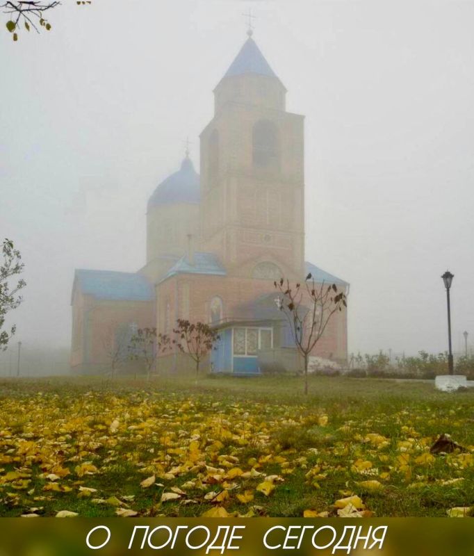 Александр Шатов: Небольшой и умеренный дождь, порывы ветра до 18 м/с, ночью и утром местами туман ожидаются 31 октября в ДНР