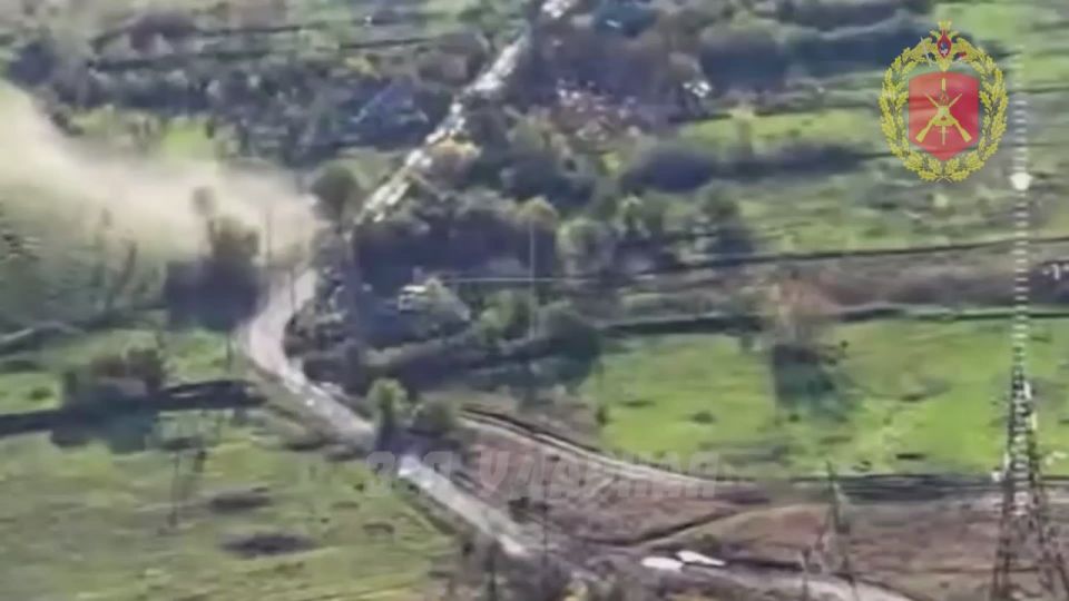 Уничтожение пункта временной дислокации 81 бригады ВСУ в районе н.п. Платоновка (Северское направление)