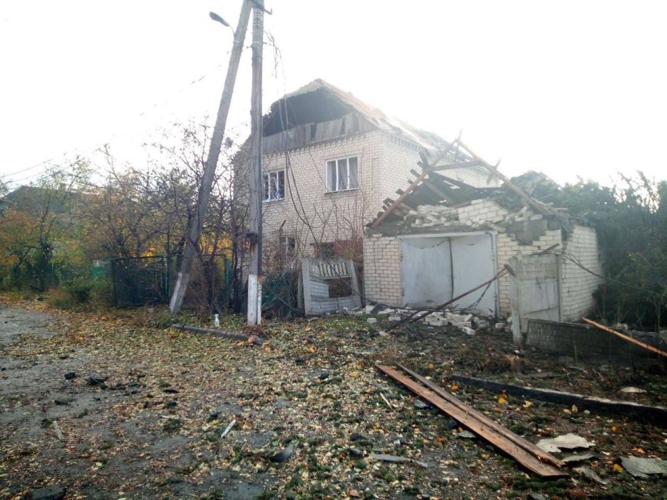 Оккупированное ВСУ Доброполье