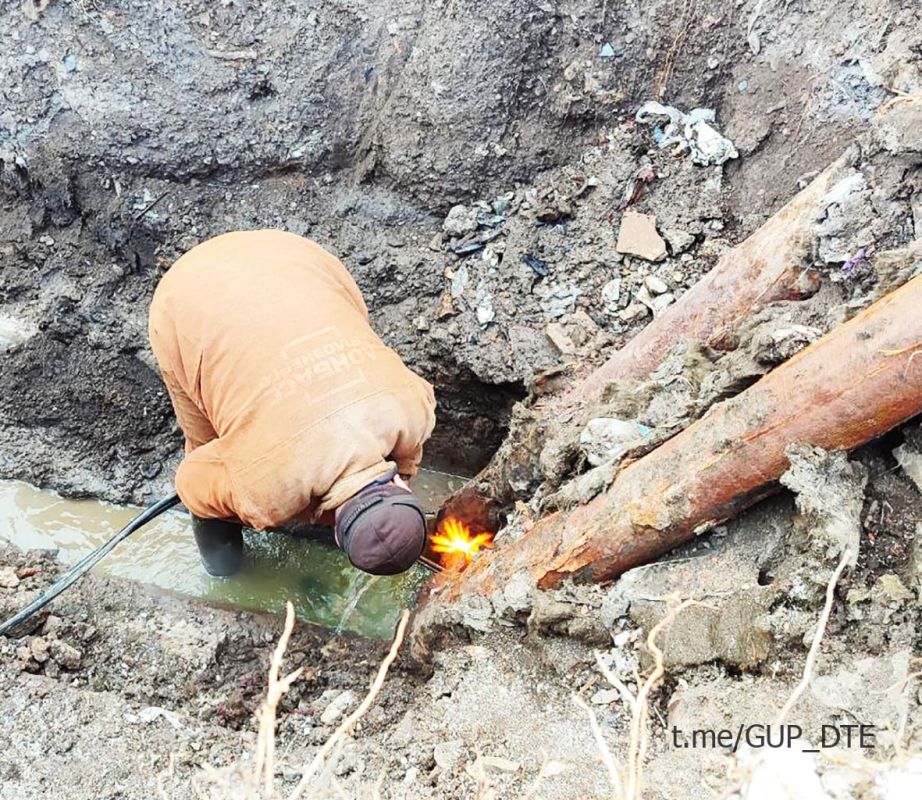 СПЕЦИАЛИСТЫ ФИЛИАЛА «ХАРЦЫЗСКТЕПЛОСЕТЬ» ДЕЙСТВУЮТ ОПЕРАТИВНО В ЛЮБОЕ ВРЕМЯ
