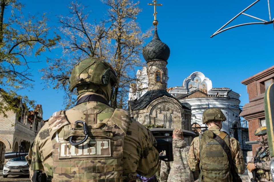 Спецназ Росгвардии обеспечил безопасность миссии Русской Православной Церкви под Угледаром