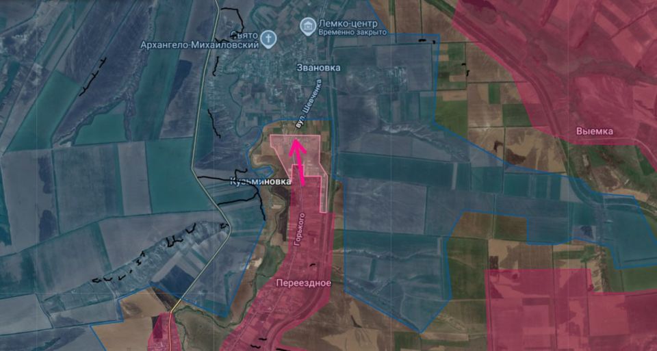 На Северском направлении наши бойцы закрепились в селе Звановка, сообщает Анатолий Радов