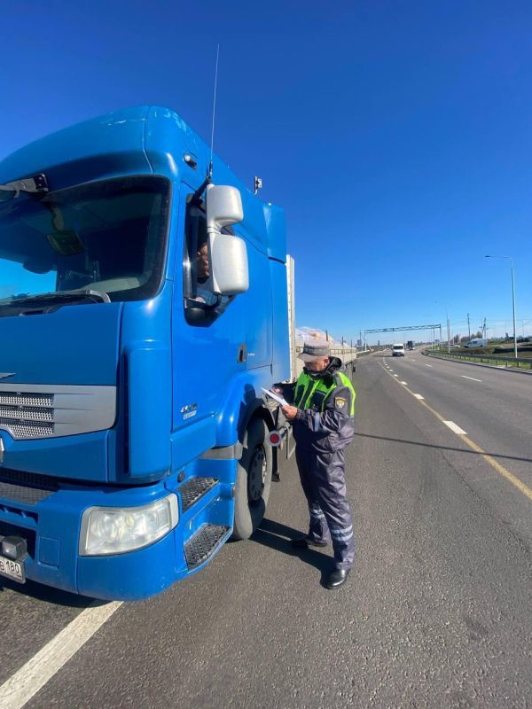 Контроль в области перевозок опасных грузов автомобильным транспортом по территории Донецкой Народной Республики