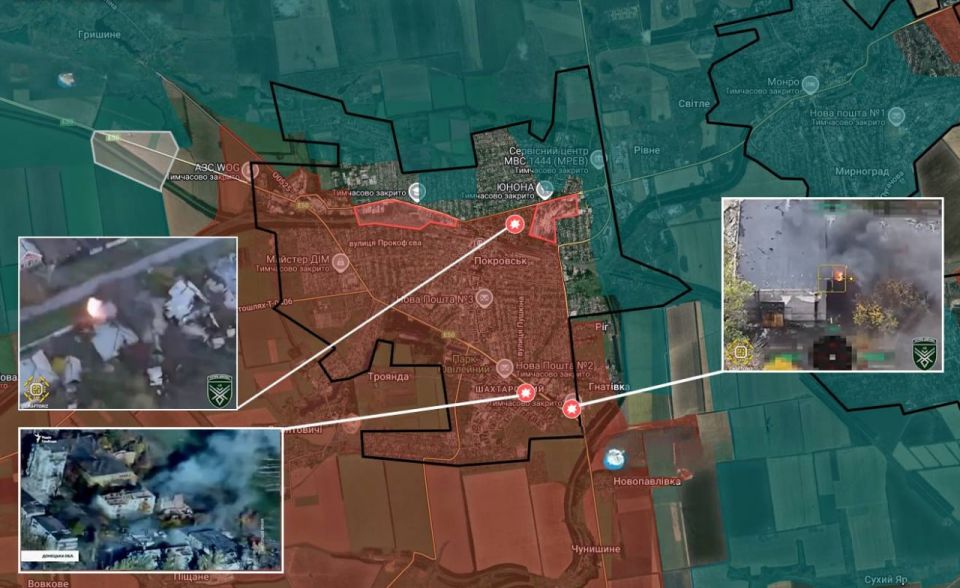 Противник признает потерю контроля почти над 80% территории Покровска