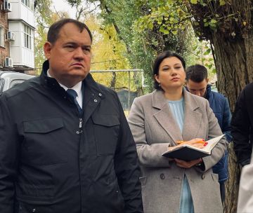 Анна Кондрыкинская и Алексей Муратов провели сход граждан в Ясиноватой