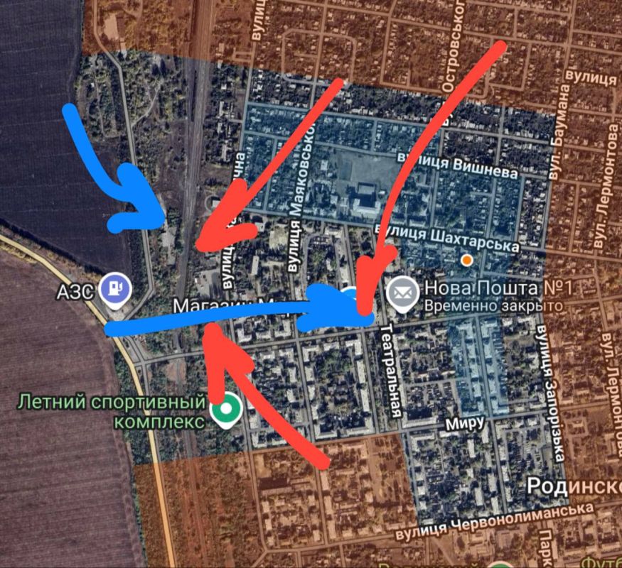 Российская армия пресекла прорыв ВСУ на Покровском направлении