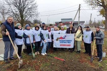 В Донецке высадили «Сад памяти» в память о защитниках Донбасса