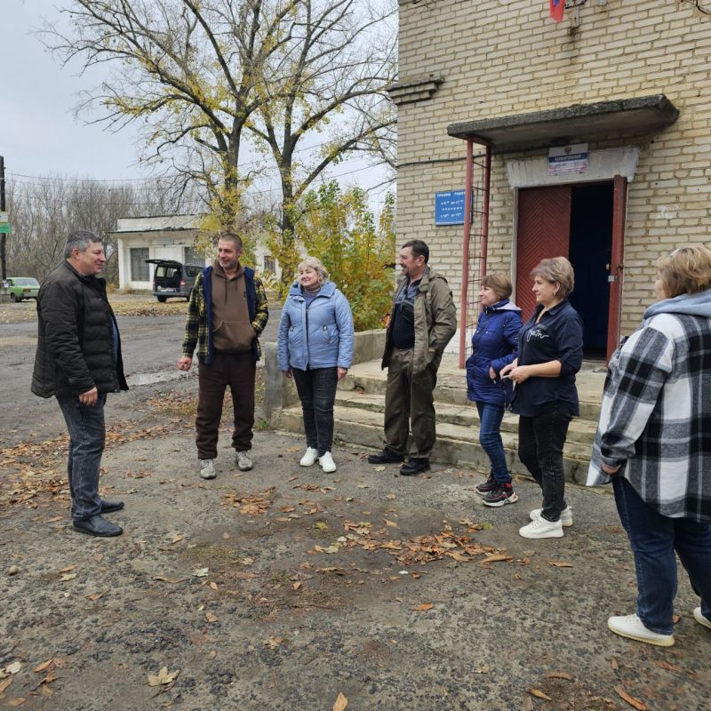 Начальник Белояровского территориально отдела Анатолий Курнышов провёл встречу с жителями с.Белояровка