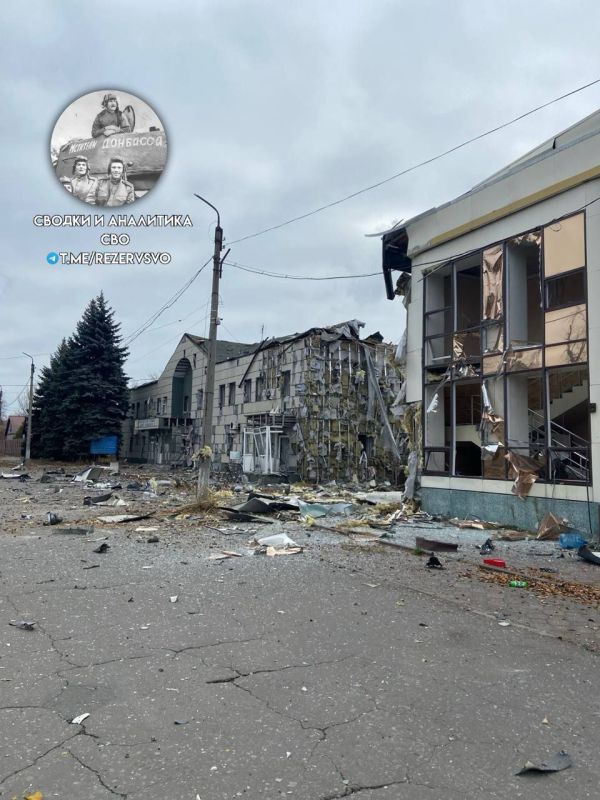 Доброполье - нанесены удары по местам размещения л. с. ВСУ. В Доброполье сосредоточены резервы противника