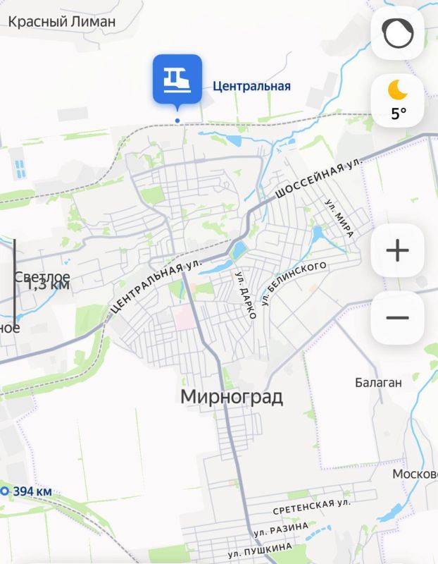 По оперативным данным наши войска проломили оборону ВСУ с севера Димитрова (Мирнограда)