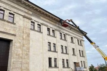 Санкт-Петербург продолжает восстановление Мариупольского драмтеатра