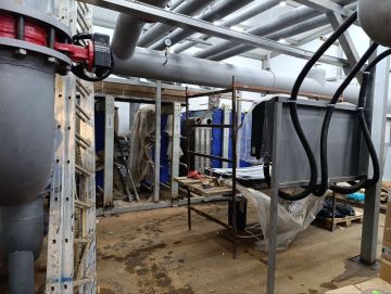 Сергей Желновач: Подрядной организацией, выполняющей монтаж блочно-модульной котельной в пгт Мироновский, 10.11.2025 г. был запланирован запуск котельной пгт Мироновский