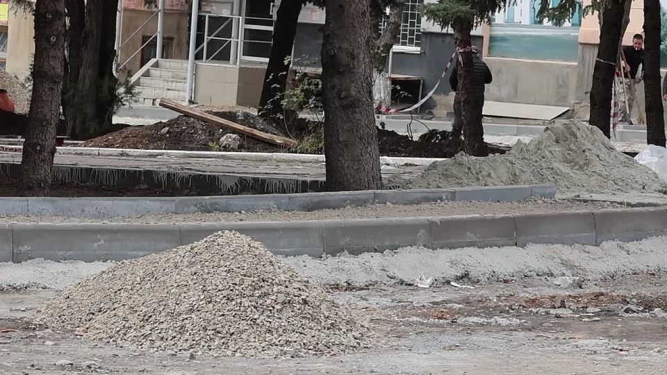 Жители города Комсомольское поблагодарили Забайкалье за ремонт центральной площади