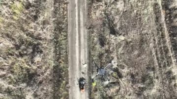 Банкой тушенки российский дрон сбил коптер ВСУ