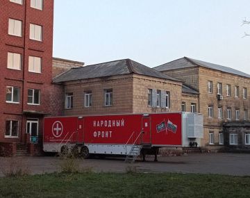 В Ясиноватском округе начал работу «Автопоезд здоровья»