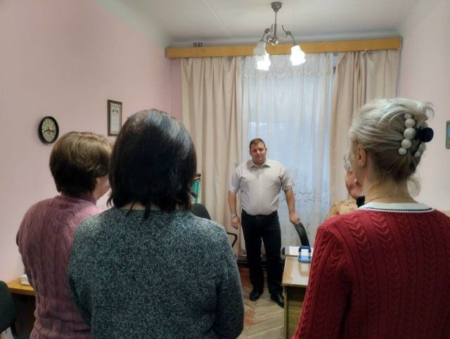 Иван Приходько: В Калининском районе Горловки прошла встреча с трудовым коллективом