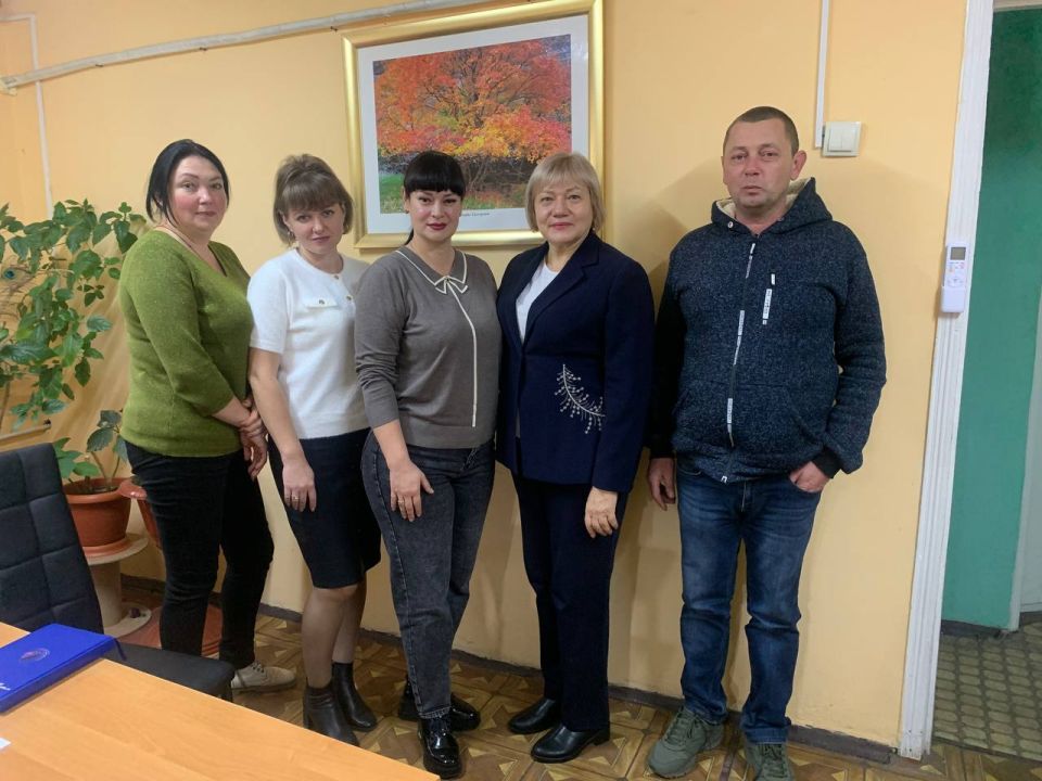 11 ноября управляющий делами администрации городского округа Торез Наталья Бекетова провела встречу с трудовым коллективом МУП администрации