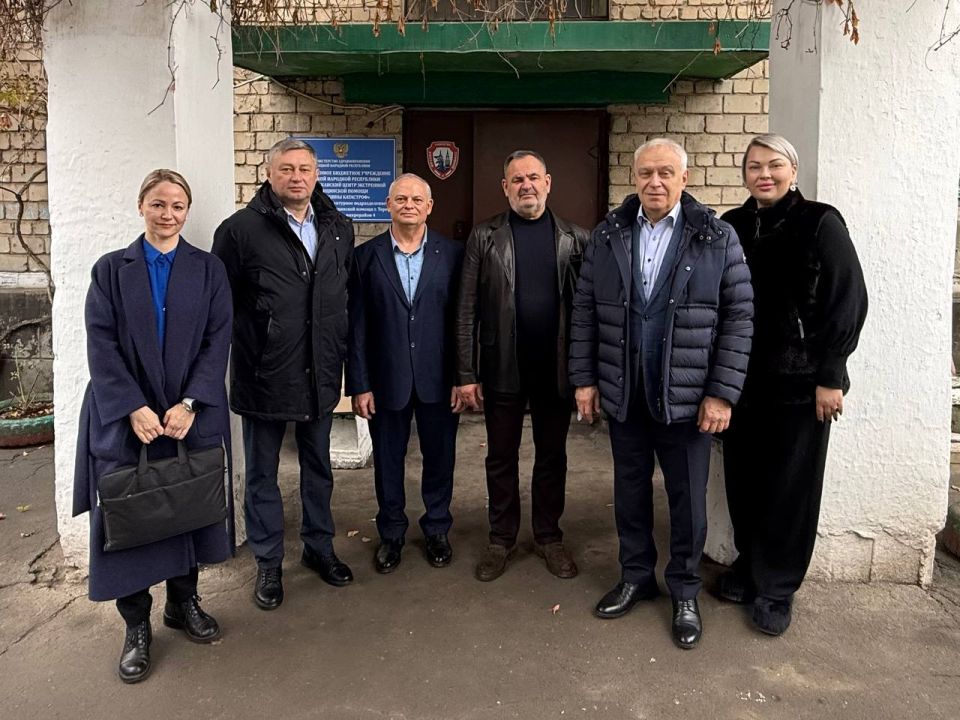 Очередной рабочий визит в кардиологические отделения Донецкой Народной Республики