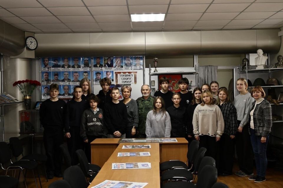 В Ждановке прошел час мужества «Герои нашего времени»
