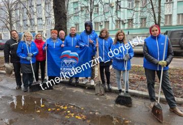 Алексей Кулемзин: Акция «Чистый четверг» во всех районах Донецка!