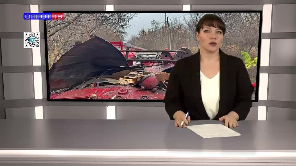 В Горловке из-за атаки БПЛА-камикадзе пострадали четверо сотрудников МЧС России