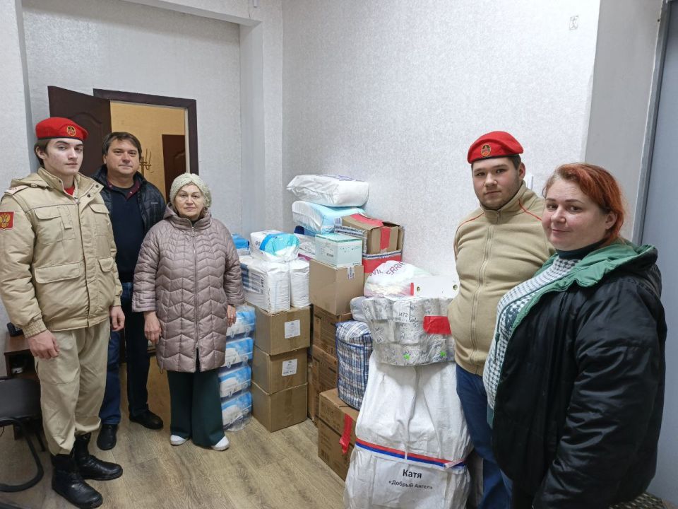 «Караван добра» в Горловке: Вместе помогаем тем, кто нуждается!
