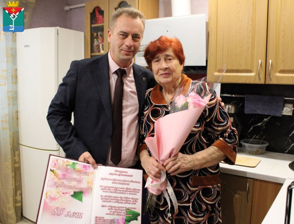 Александр Петрикин: Сегодня поздравил долгожительницу нашего муниципального округа с юбилеем