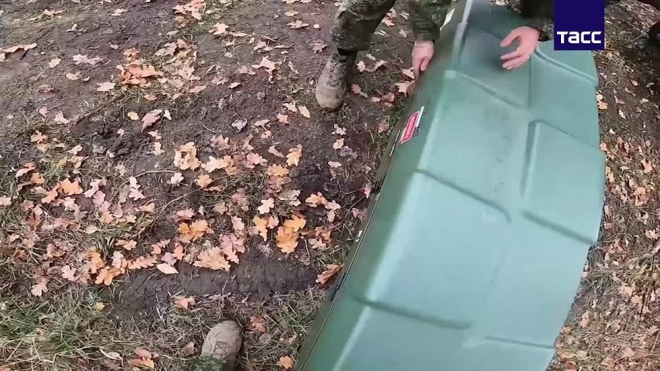 Боевая работа расчета БПЛА "Ланцет"