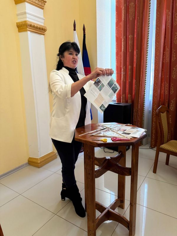 Мастер-класс для детей ветеранов в Харцызске