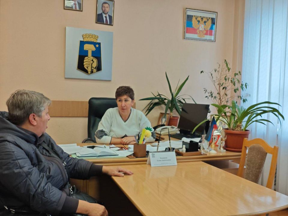 Елена Рязанцева: Сегодня, 17 ноября, провела личный прием граждан