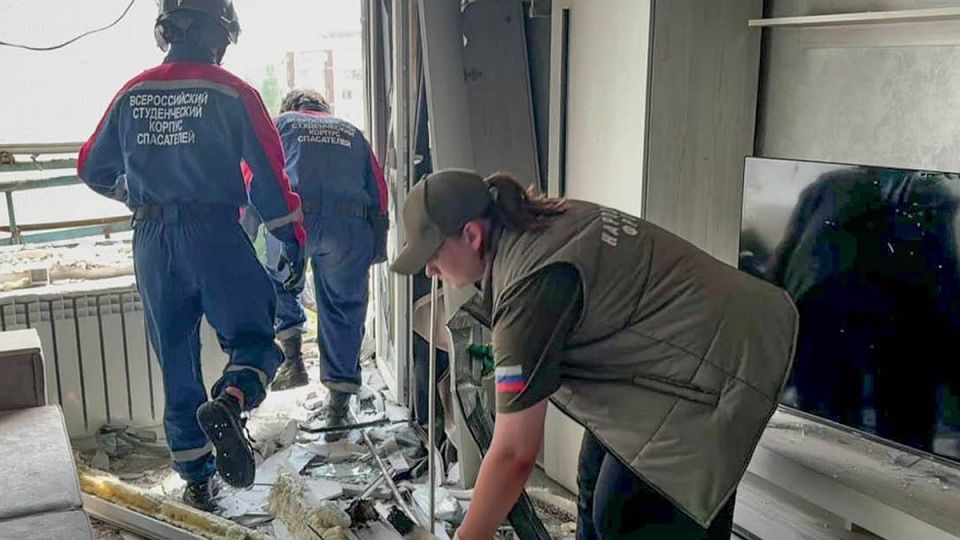 Крымские студенты оказывают помощь в приграничных районах