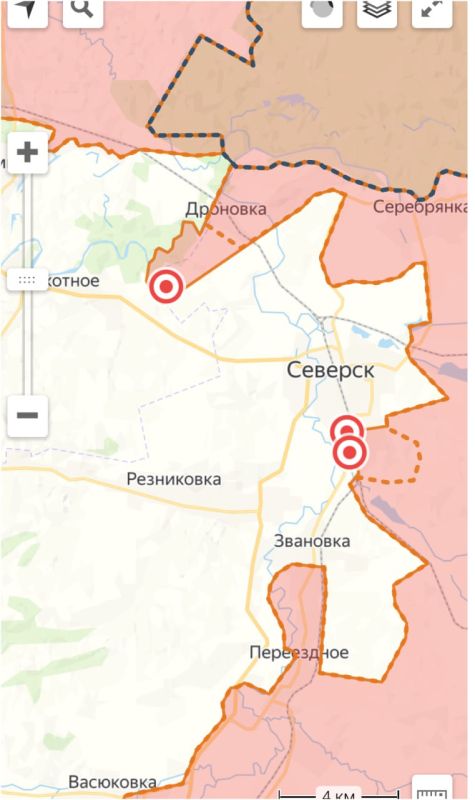 Вообще Сырскому не позавидуешь, от севера до юга - нет ни одного спокойного места, везде полукольца, охваты и критическая ситуация