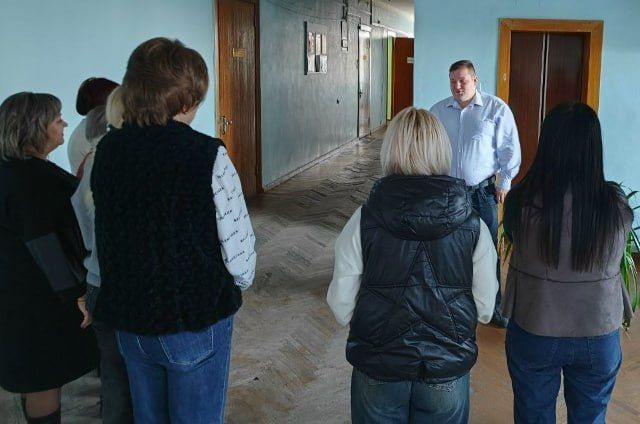 Иван Приходько: В Калининском районе Горловки прошла встреча с трудовым коллективом